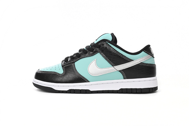 Men's Dunk Low Black/Aqua Shoes 0419 Men's Dunk Low Black/Aqua Shoes 0419